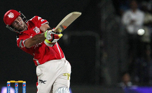 Glenn Maxwell produced another blistering knock of 95 off just 43 balls before Lakshmipathy Balaji returned with a four-wicket haul as Kings XI Punjab notched up a crushing 72-run win over Sunrisers Hyderabad in their third IPL-7 match here on Tuesday.PTI photo .