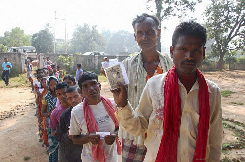 Polling begins in TN, Puducherry. PTI Image