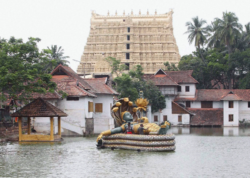 The Supreme Court Thursday entrusted the administration of the Sri Padmanabhaswamy temple in Kerala to a five-member committee headed by the district judge of Thiruvananthapuram. PTi File Photo