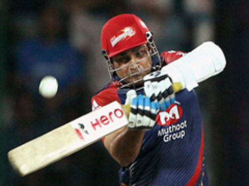Kings XI Punjab's Glenn Maxwell might have overshadowed Virender Sehwag with three match-winning knocks so far in this Indian Premier League, but the team's senior pacer Laxmipathy Balaji feels a 'special knock' is long overdue for the out-of-favour India opener. PTI file photo