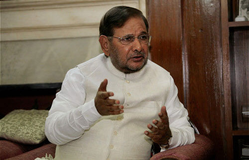 It's a well-known fact that Sharad Yadav and Nitish Kumar became Union Ministers for the first time in the VP Singh ministry in December 1989. PTI photo