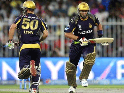 In awe of Jacques Kallis with whom he shared a match-winning partnership, Kolkata Knight Riders' Australian batsman Chris Lynn said it was an unbelievable experience to bat alongside the South African legend. BCCI photo