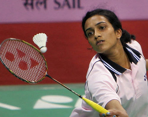 P.V. Sindhu, India's best bet at the $200,000 Badminton Asia Championships, won from a game down to progress to the women's singles semifinals at the Gimcheon Indoor Stadium here Friday. PTI File Photo