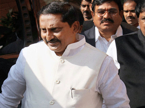 President's rule was imposed in Andhra Pradesh on March 1 this year after N Kiran Kumar Reddy resigned as Chief Minister following Parliament's nod for bifurcation of the state to create Telangana state. PTI file photo