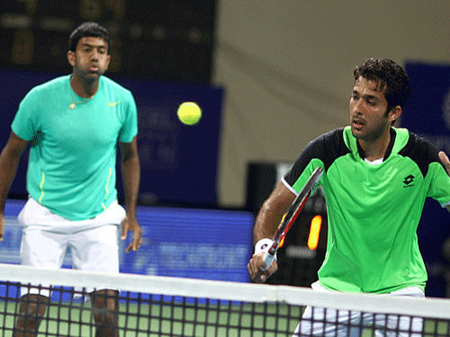 Indian challenge ended at the Barcelona Open with the defeat of Rohan Bopanna and his Pakistani partner Aisam-ul-haq Qureshi in the quarterfinals. PTI file photo