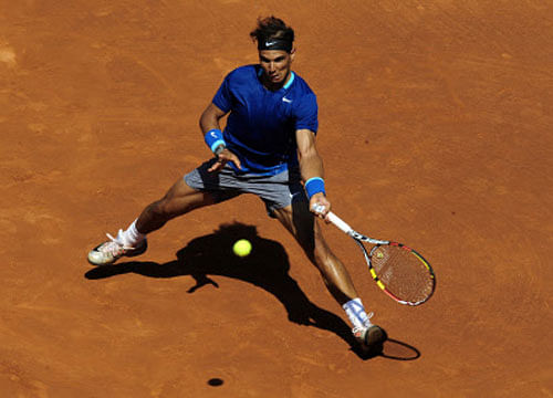 Rafael Nadal Friday lost in the ATP Barcelona Open. AP Photo