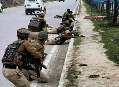 Shopian encounter ends, 3 militants believed to be killed. PTI File Image