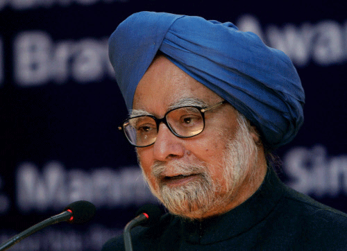 Prime Minister Manmohan Singh saddened by half-brother's decision to join BJP. PTI Image