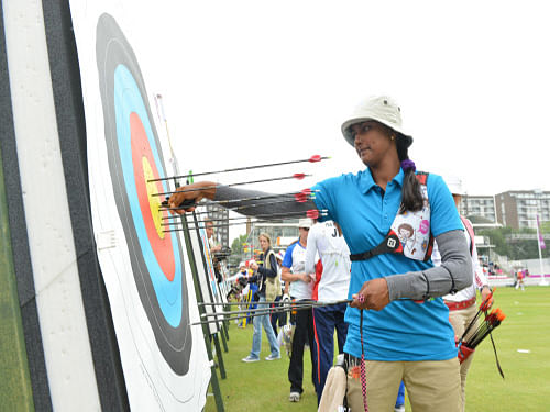 Indian compound mixed pair of Abhishek Verma and Jyothi Surekha Vennam lost in the bronze medal play-off to cap a rare forgettable outing at the Archery World Cup Stage I in Shanghai today. File photo
