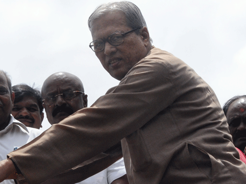 The JD(S) State working president, M S Narayana Rao, has been named the party's interim president, a post which fell vacant after the sudden death of A Krishnappa. Rao represented Gandhinagar in the Assembly twice and was also president of Bangalore City JD(S).  / DH Photo