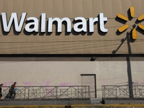 US retail giant Wal-Mart, which ended 6-year-old joint venture with Bharti Enterprises last year, spent USD 334 million to break ties with the Indian firm. Reuters file photo