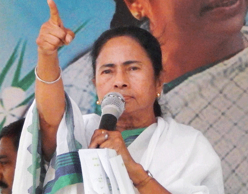 'If he comes to power, India will plunge into darkness. We do not need gyan (lecture) on development from the architect of riots,' Banerjee said on Twitter in signs that TMC may not forge any post-poll alliance with BJP. PTI file photo