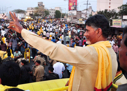 Kuppam's transformation, which Chandrababu Naidu can be credited for, may be seen as the fruit of the TDP chief's admiration for the town's improvisation in times of necessity. PTI