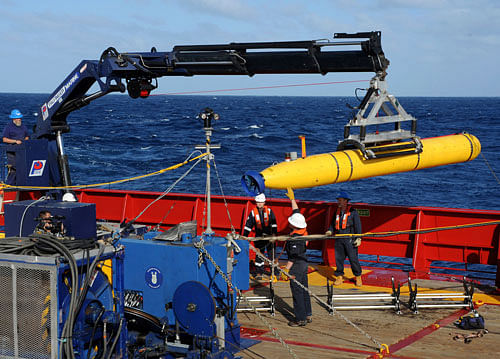 An Australian marine exploration company has claimed that it has found the wreckage of the crashed Malaysian plane in the Bay of Bengal. AP Photo