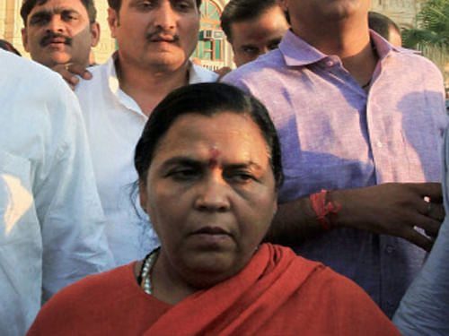 Firebrand BJP leader Uma Bharti has trained her guns on the Gandhi siblings, claiming that Priyanka's high-decibel entry onto the poll scene is a fresh attempt by Congress to gain lost ground caused by her brother Rahul's failure. PTI photo