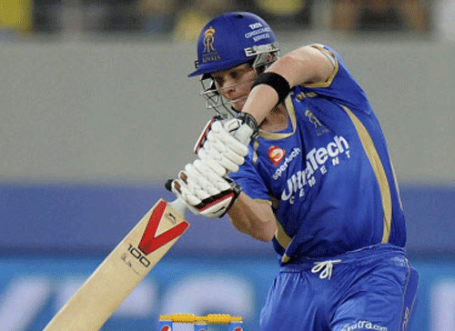 Rajasthan Royals signed off their UAE leg campaign of IPL-7 with a nail-biting Super Over win over Kolkata Knight Riders and senior batsman Steven Smith credited the Jaipur outfit's success to fellow Australian James Faulkner's triple strike in the penultimate over. PTI file photo