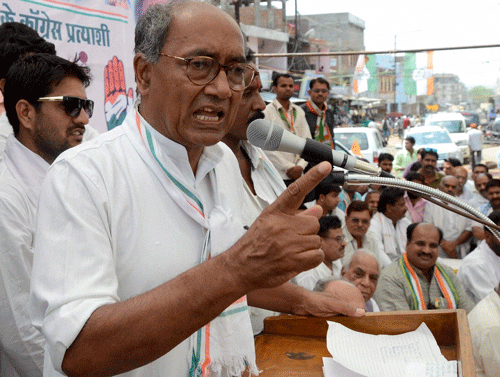 A day after acknowledging his relationship with TV anchor Amrita Rai on microblogging website Twitter, AICC state in-charge Digvijay Singh, 67, put up a brave face and said he had no reason to be secretive. PTI File Photo