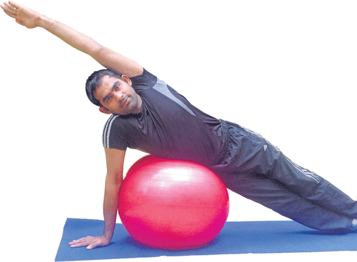 The exercise ball has become a common sight in most fitness clubs around the world, courtesy the many benefits it has to offer. DH photo