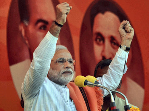 Taking a swipe at the Gandhi family, Narendra Modi today said the mother and son have never gone through the pangs of penury and asked the people of Uttarakhand to overthrow the 'government of plunderers' who have looted the people and stashed their money abroad. PTI file photo
