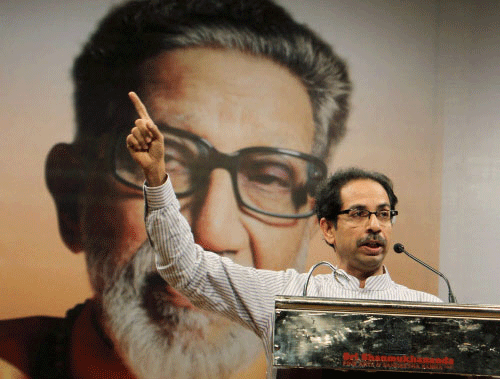 Shiv Sena today slammed the Congress for holding Narendra Modi responsible for the violence in Assam, saying those levelling such charges are the ones who have ''divided'' the country and should practice meditation at Ramdev's ashram as they have ''lost their mental balance''. PTI file photo