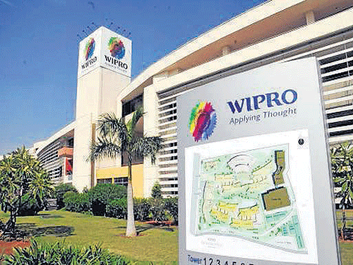 IT services major Wipro has partnered with Axiom Software Laboratories to offer financial risk and compliance services to financial institutions across geographies, a market expected to cross USD 18 billion by next year. DH photo