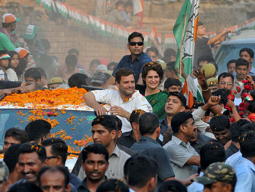 Responding to the onslaught by Modi and the BJP, Congress has deployed Rahul's sister Priyanka, a natural politician in the mould of grandmother Indira, to lead a rearguard campaign in Amethi over the past two weeks. Reuters photo