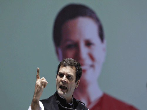 Seeking to debunk Narendra Modi's 'lofty' assertions about fighting terrorism, Congress vice president Rahul Gandhi today alleged that the BJP Prime Ministerial candidate was triggering anger by 'telling lies'. Reuters photo