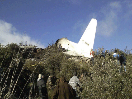 A small plane carrying French tourists crashed while landing in windy conditions at an airport in northern Arizona, killing one person and leaving another hospitalised, authorities said. The single-engine plane with a pilot and the six tourists yesterday hit the ground and toppled over near the airport runway in Page, the centre of a tourist area about 322 kilometres north of Phoenix, Page Police Capt Ray Varner said.Reuters File Photo. For reprensentation prupose