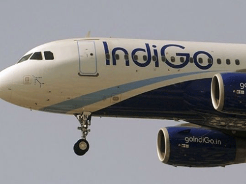 A Jaipur bound IndiGo flight from Kolkata made an emergency landing here after a technical snag resulting from a bird hit, airport sources said today. PTI photo. For representation purpose