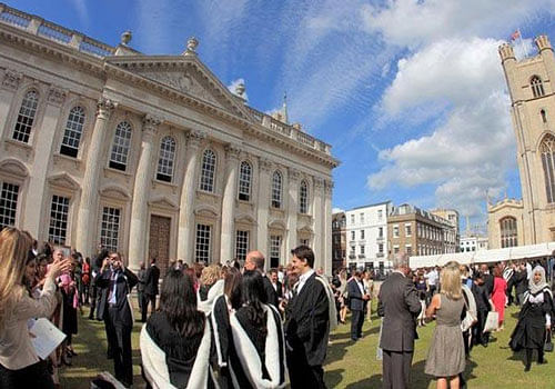 Britain's prestigious Cambridge University today pipped arch-rival Oxford for the fourth year in a row to be named the best varsity in the country by an education guide. Photo Courtesy: Official Website, http://www.cam.ac.uk/