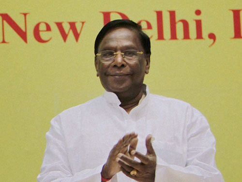 V Narayanasamy, Senior Congress leader