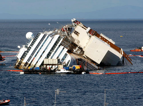 At least 14 people were killed and 200 went missing after a boat packed with migrants sank near Italy Monday, media reported Tuesday. Ap File Photo. For Representation only,