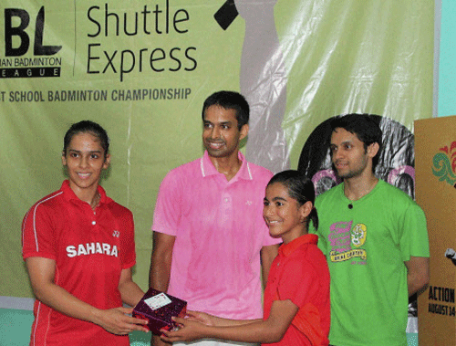 Leading shuttlers Parupalli Kashyap and Saina Nehwal were named captains of the Indian teams participating in the Thomas and Uber Cup Finals to be held at the Siri Fort Sports Complex here May 18-25. AP File Photo