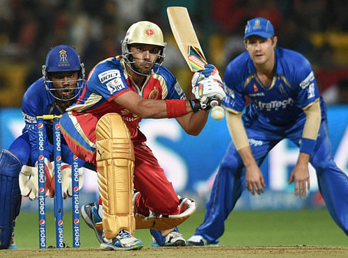 After an indifferent run so far, Yuvraj's 29-ball 68, which was laced with nine sixes and a four, helped RCB notch up a 16-run triumph over Delhi here last night. PTI photo