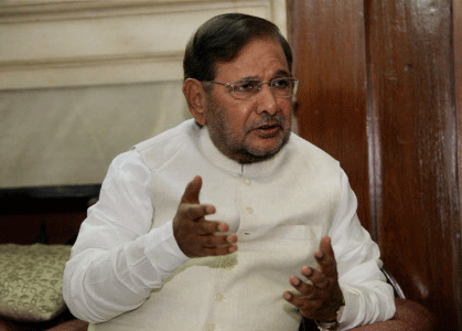Soon after Nitish Kumar resigned as Bihar Chief Minister, president of his party JD(U) Sharad Yadav today said his successor would be chosen tomorrow and made it clear that the party will tie-up even with bitter rival RJD for formation of a secular alliance. PTI file photo