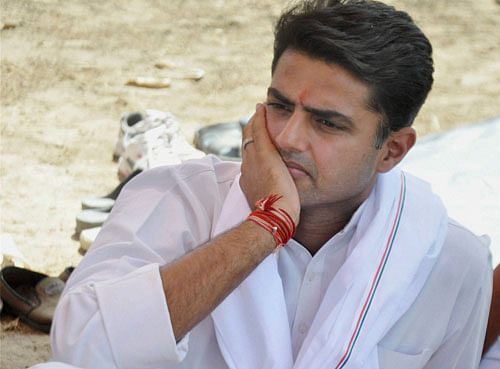 Sachin Pilot, son of former Union Minister late Rajesh Pilot, contested from Rajasthan's Ajmer constituency. Sachin, Minister of State (Independent Charge) for Corporate Affairs in the outgoing UPA government, lost to BJP's Sanwar Lal Jat by a margin of about 1.71 lakh votes. PTI