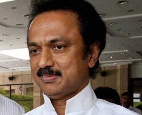 Jolted by his party's rout at the hands of arch rival AIADMK in the April 24 Lok Sabha polls, DMK Treasurer and party chief M Karunanidhi's son M K Stalin today offered to resign from all party posts.