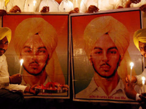 A petition has been filed in a court in Pakistan pleading to bring back the trial record of legendary freedom fighter Bhagat Singh from India which is required to reopen his case here. PTI file photo