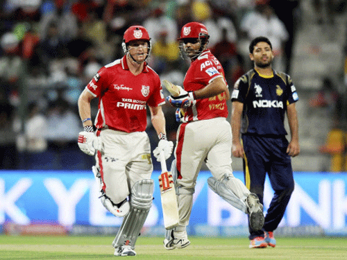 Languishing at the bottom of the points table, lacklustre Delhi Daredevils will look to restore some respectability to their IPL campaign when they take on an in-form Kings XI Punjab in their final league match at Feroz Shah Kotla here on Monday. PTI file photo