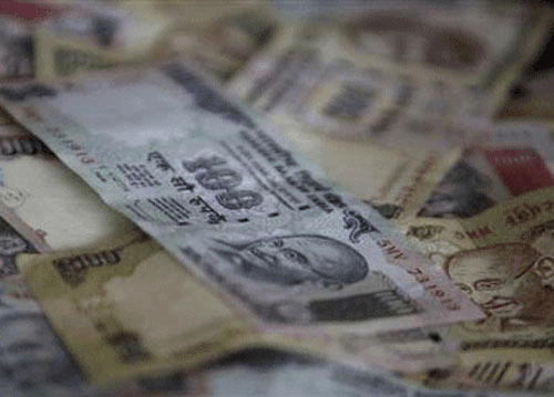 Extending its rising streak for the fourth straight session, the rupee today jumped by another 32 paise to trade at a fresh 11-month high of 58.47 against the US dollar in early trade on sustained foreign capital inflows after the BJP-led NDA swept the Lok Sabha elections. Reuters File Photo