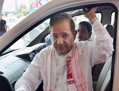 As the political drama unfolds in Bihar, JDU chief Sharad Yadav today said the decision of Nitish Kumar to quit as Chief Minister is ''final''. PTI File Photo.