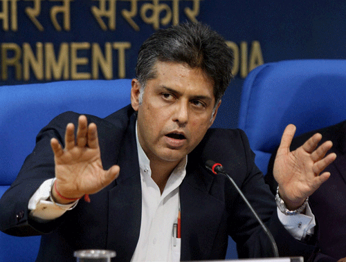 Congress leader Manish Tewari Monday brushed aside speculation about party president Sonia Gandhi and vice president Rahul Gandhi's resignations after the party's disastrous performance in the general election. PTI File Photo