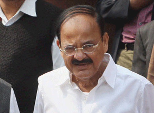 Senior BJP leader M Venkaiah Naidu today said it is shocking to see Congress president Sonia Gandhi and party vice president Rahul Gandhi not having the courtesy of greeting Prime Minister-elect Narendra Modi following the massive mandate received by him. PTI file photo