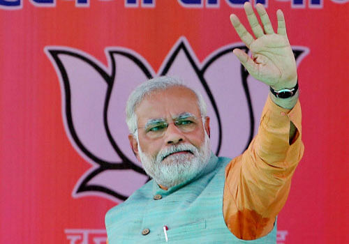 Known for his ''iron-fist'' governance style, Prime Minister designate Narendra Modi is likely to have a smaller cabinet, which he could then monitor closely, say those aware of his working style. PTI file photo