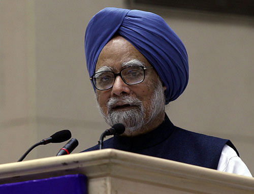 Manmohan Singh to Sonia Gandhi