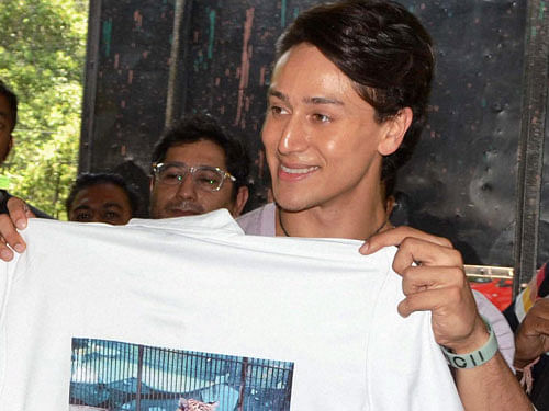 Actor Tiger Shroff, whose name was made fun of on social media, doesn't mind it at all. In fact, he believes it adds to a person's publicity. PTI file photo
