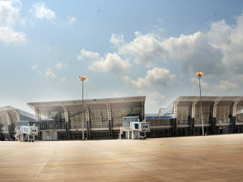 After the fliers' gave a thumbs down in the second half of 2013, the Mangalore airport has bounced back this year by improving its standing from a dismal 27 to 14 in an official survey of 51 small airports. DH photo