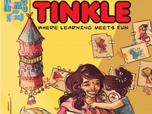 Children's monthly Tinkle, from the house of Amar Chitra Katha, has entered the Limca Book of Records for being the 'only all-comic magazine for children'. Photo: Subscription coverpage
