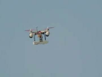 The financial capital, notorious for its traffic snarls, has achieved a first in the country after a city-based pizza outlet used an unmanned drone to execute a delivery by taking the aerial route recently. Photo Courtesy: You Tube