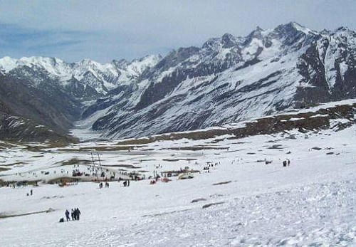 The mighty Rohtang Pass, gateway to Lahaul valley, will be opened for tourists from June 1. PTI file photo